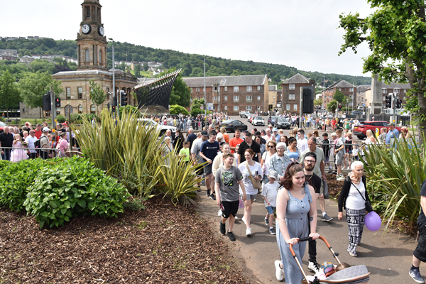The Comet Festival 2025 at Coronation Park, Port Glasgow